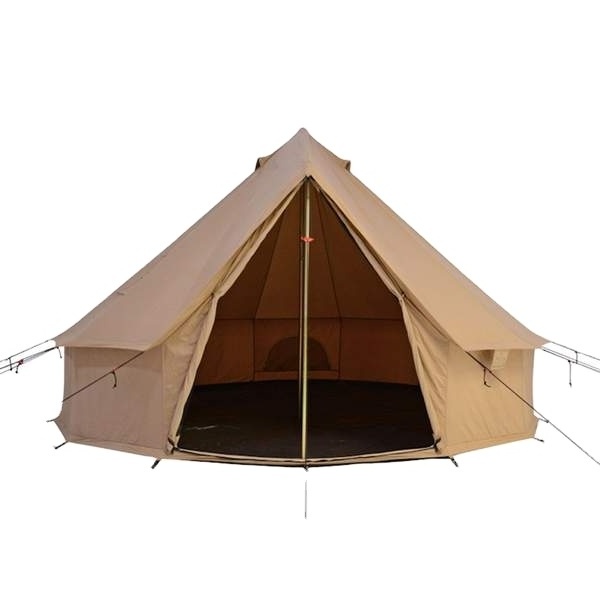 Inner Tent Canvas Bell Tent Accessories Waterproof Cotton Canvas Large Family Camp Beige Color Bell Tent Hunting Wall Ten