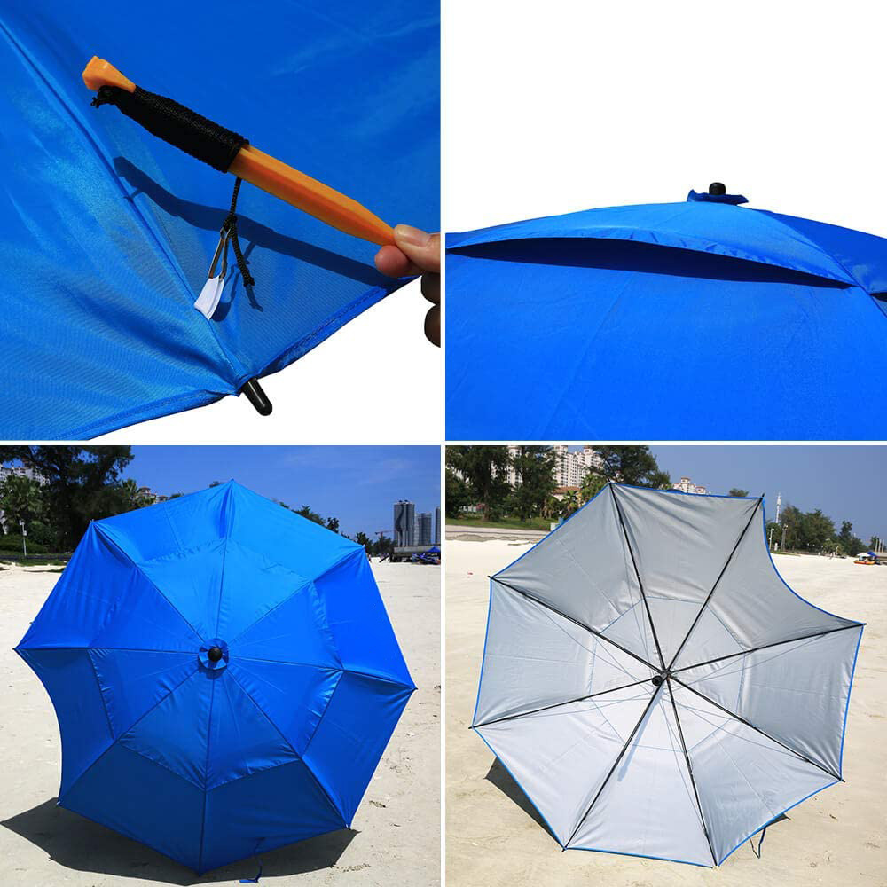 Beach Umbrella Outdoor Umbrella Fishing Trap Fishing Umbrellas Outdoor Brolly Shun Shelters