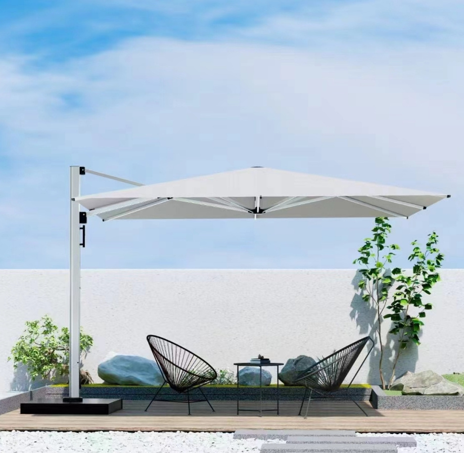 Good Quality Garden Patio Pool Luxury Umbrella 360 Rotation 10Ft Outdoor Beach Park Parasol Umbrellas UV Protection