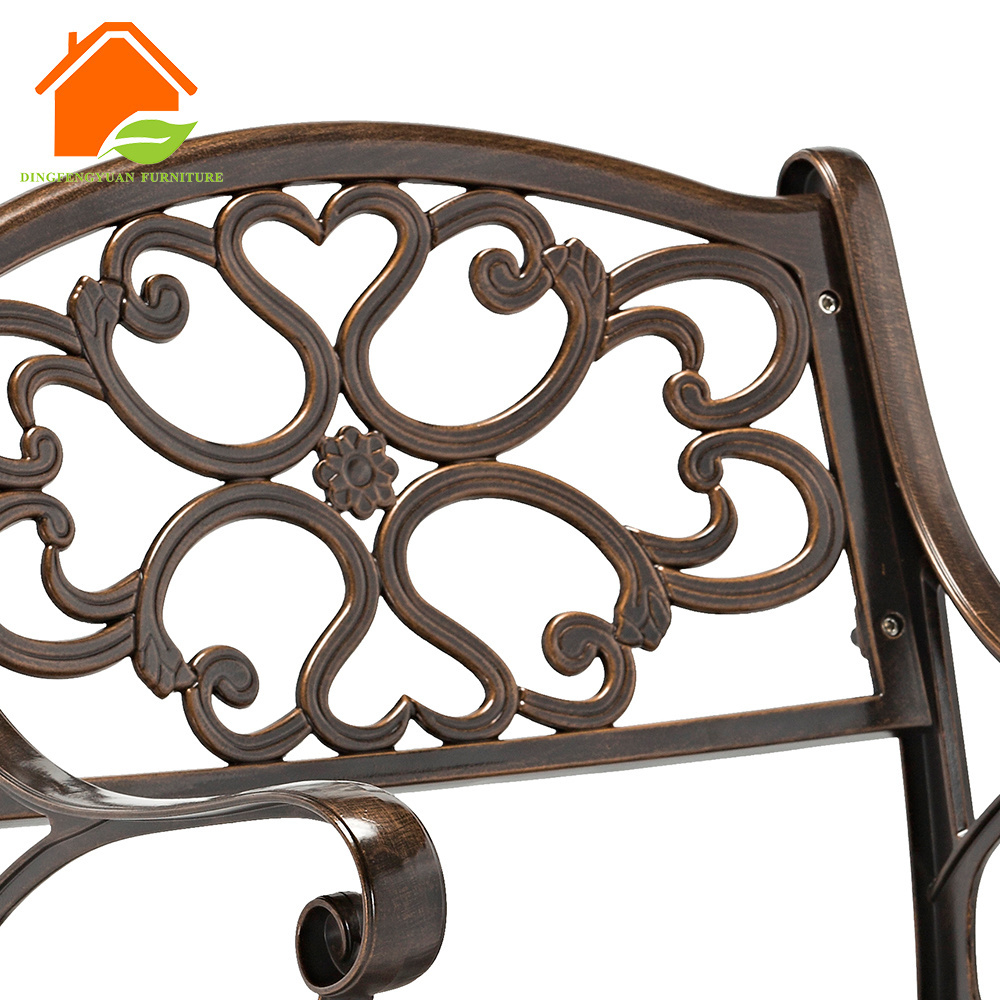 Cast Aluminum Frame Patio Mesh Outdoor Garden Furniture