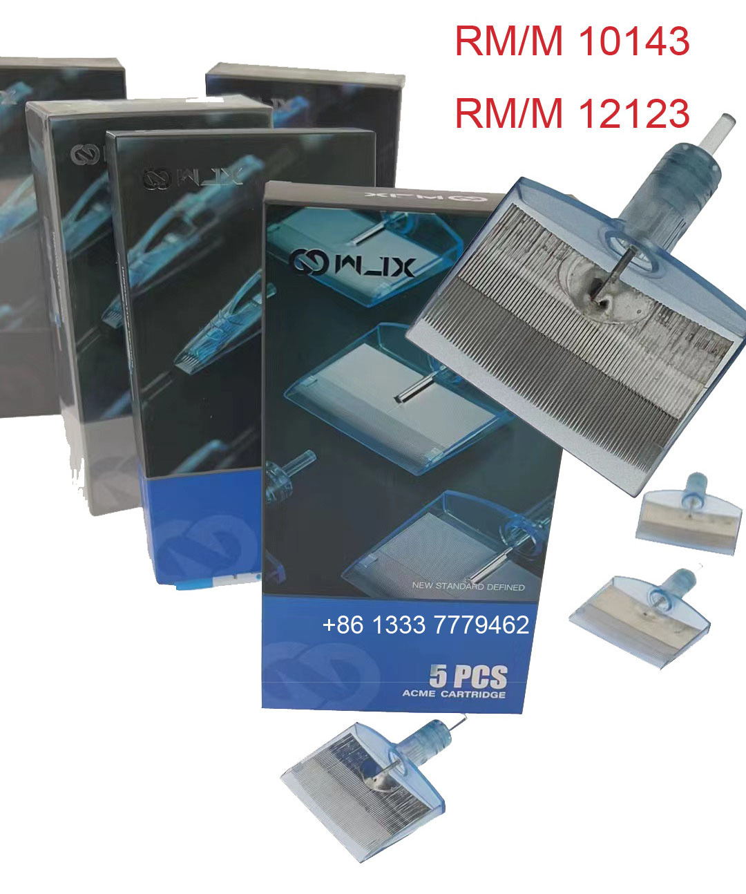 2024 WJX factory WJX Tattoo Cartridge Needle, Membrane Tattoo Needle Cartridge, 12123 RM M NEEDLE