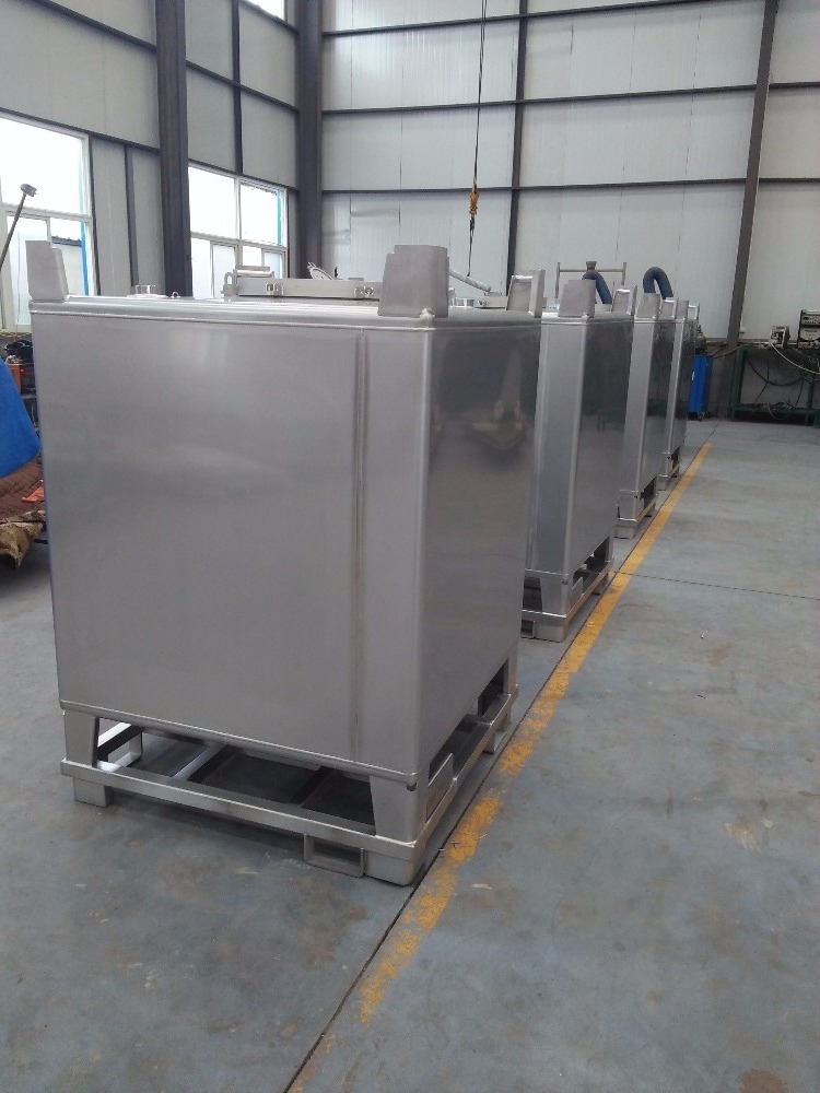 550 gallon  stainless steel material Ibc Tote Cube Water Tank