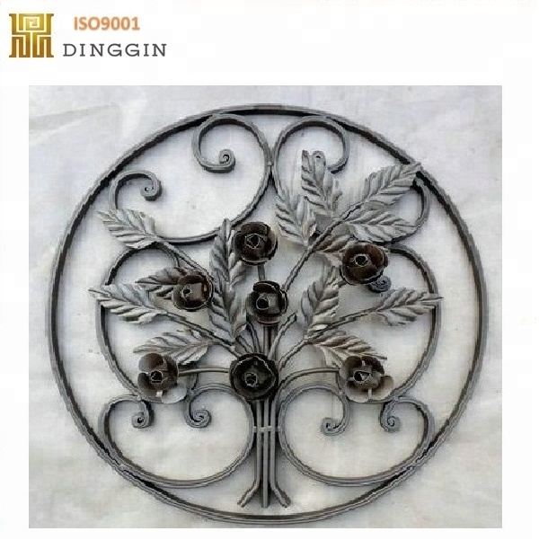 wrought iron components and decorative wrought iron