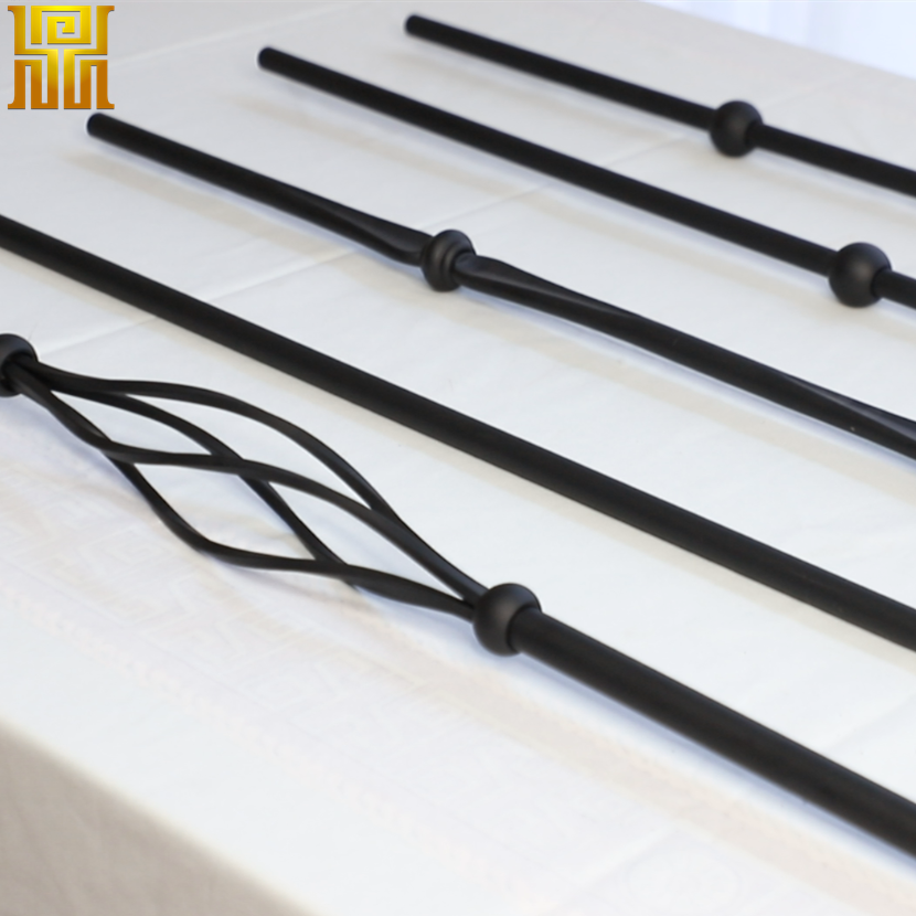 Available Durable Balusters Decorative Iron Baluster Handmade Iron Style Wrought Products