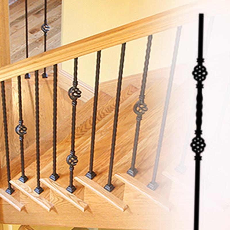 ornamental forged wrought iron balustrade