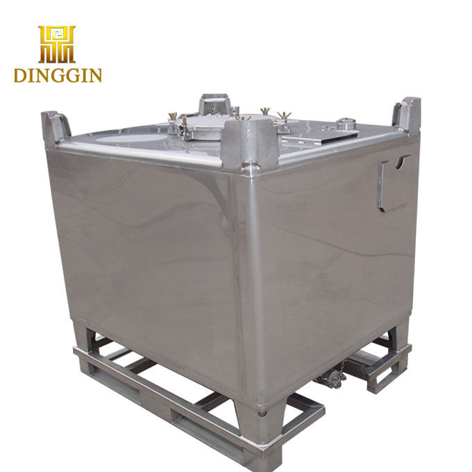 stainless steel 550 gallon tank ibc for hydrofluoric acid