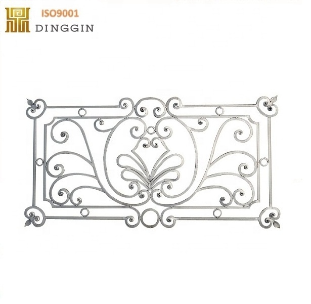 Cheap Decorative Wrought Iron Fence Panel Rosettes Wrought Iron Products