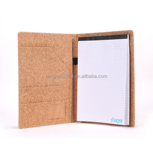 Factory wholesale multi-pocket cork file holder,eco-friendly hot sell cork card holder,lightweight waterproof document folder