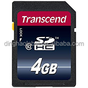 Custom SD card sticker in memory card,Micro sd card label sticker