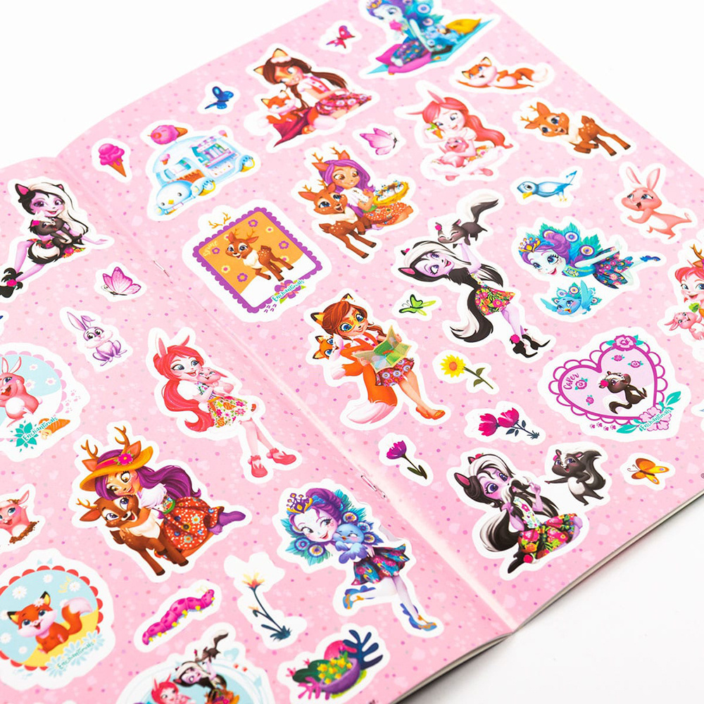 Manufacturers High Quality Custom Printing Full Color Children Activity Rewards Kids Happy Planner Reusable Sticker Book