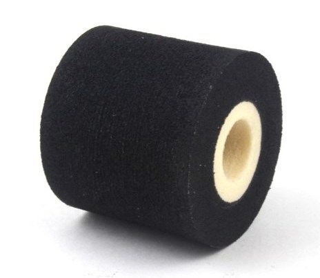 Quick dry good resolution hot solid ink rollers Black melt ink roll for sale