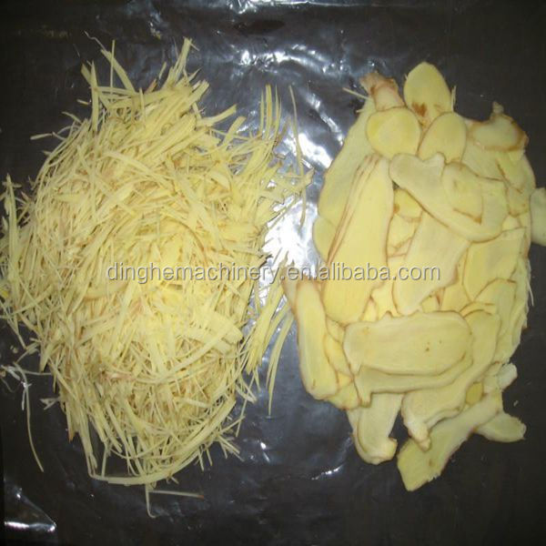 High Efficiency Centrifugal Root Vegetable Cutter / Automatic Carrot and Potato Slicer