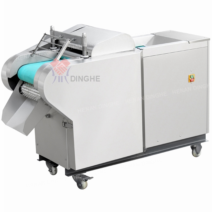 Commercial vegetable dicer automatic fruit cantaloupe dicing cut onion tomato cubes machine