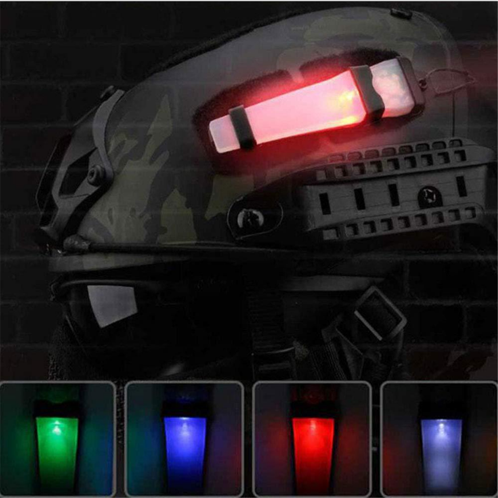 Molle Strobe Lamp Tactical Fishing Lights With Magic Tape Signal Survival Light