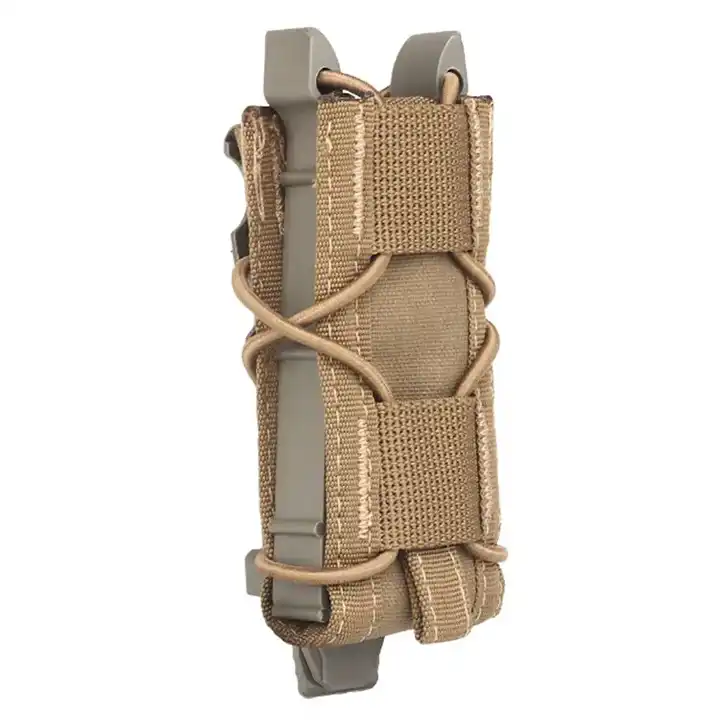 Tactical Magazine Holder Small Pouch Molle Flashlight Torch Holder Camo Magazine Holder Carry 9mm Mag Waist Pouch