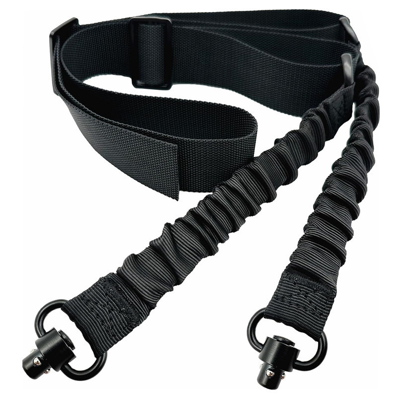 Tactical 2 Point Sling Strap with Swivels Adjustable QD Sling Swivels Gun Straps