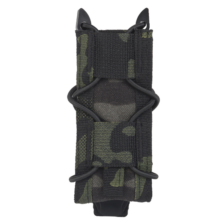 Tactical Molle 9mm Single Magazine Pouch Hunting Mag Bag Ammo Holster Holder