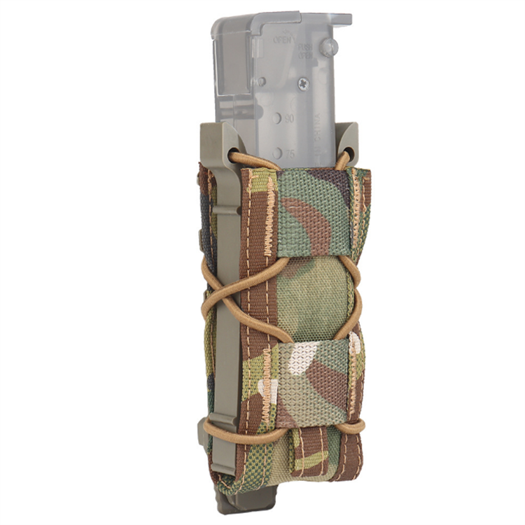 Tactical Molle 9mm Single Magazine Pouch Hunting Mag Bag Ammo Holster Holder