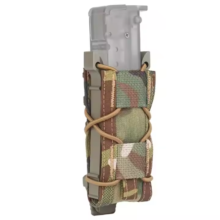 Tactical Magazine Holder Small Pouch Molle Flashlight Torch Holder Camo Magazine Holder Carry 9mm Mag Waist Pouch