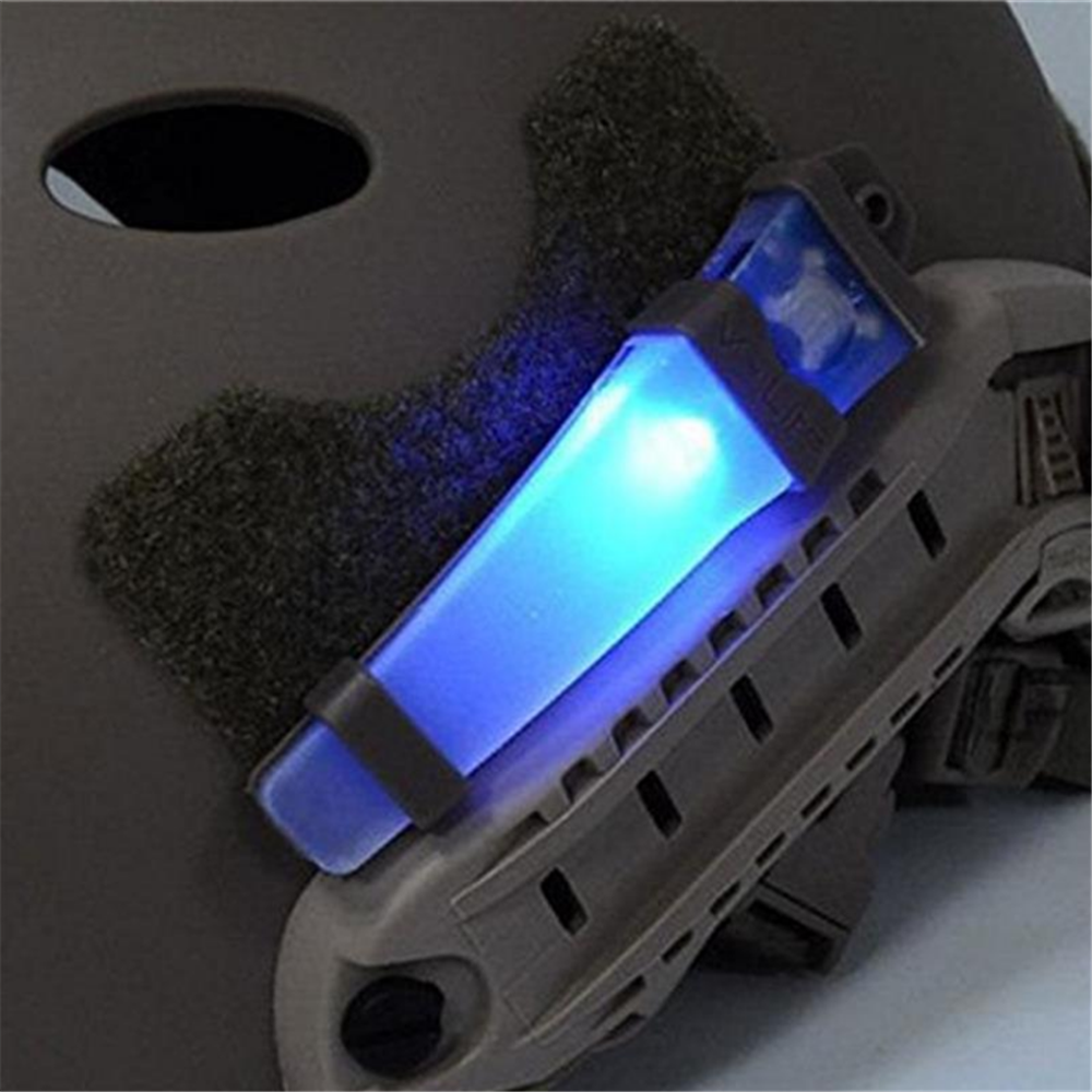 Molle Strobe Lamp Tactical Fishing Lights With Magic Tape Signal Survival Light