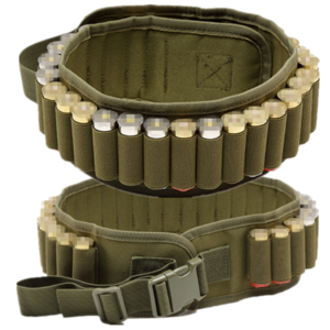 Tactical 12/20 Gauge Shoulder Shell Ammo Pouch Holder Bullet Cartridge Bandolier Shell Holder Waist Belt