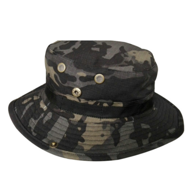 Tactical Boonie Hat Camo Bucket Wide Brim Sun Fishing Bush Booney