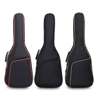 Full Size Waterproof Guitar Gig Case Double Strap Padded Black Cover Shoulder Strap Classical Guitar Bag