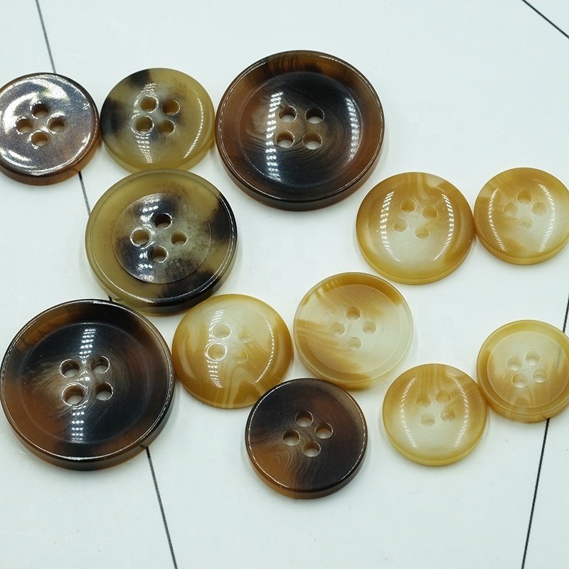 Wholesale a variety of styles 4-hole sewing clothing resin silicone stick flower denim buttons buttons for clothing