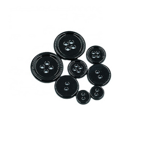 Wholesale freshwater river shells buttons shell 2-holes buttons Natural shell Shirt buttons for clothing