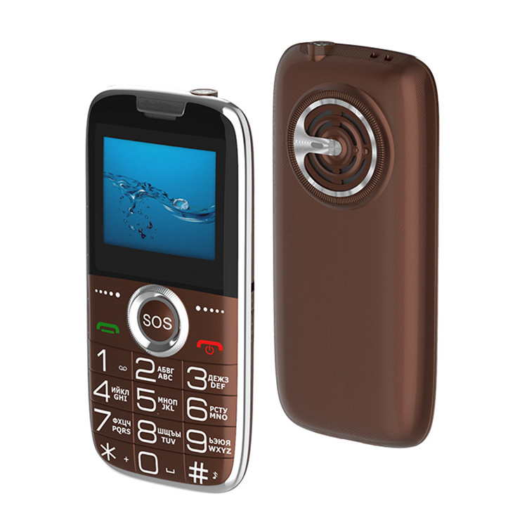 GSM dual sim mobile phones old man keypad senior bar phone with good price 2G