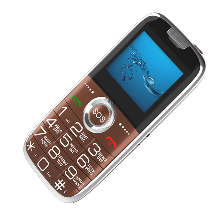 GSM dual sim mobile phones old man keypad senior bar phone with good price 2G