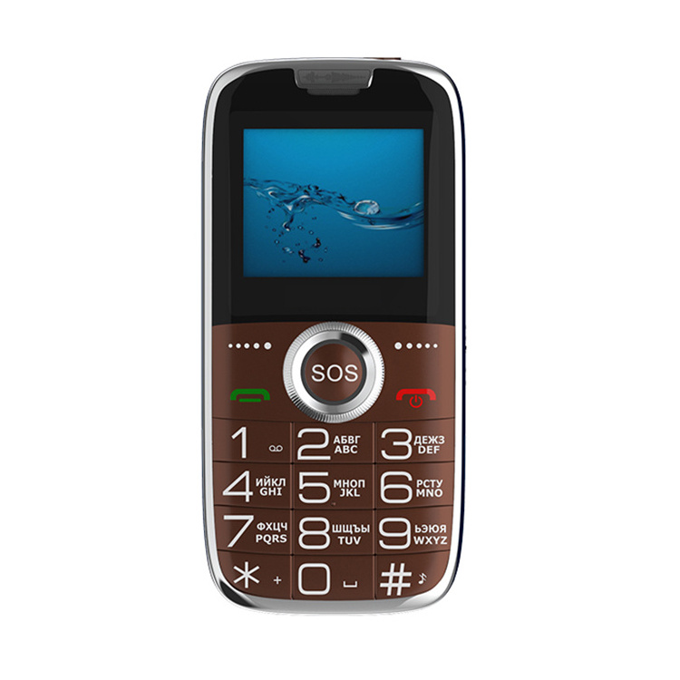 GSM dual sim mobile phones old man keypad senior bar phone with good price 2G