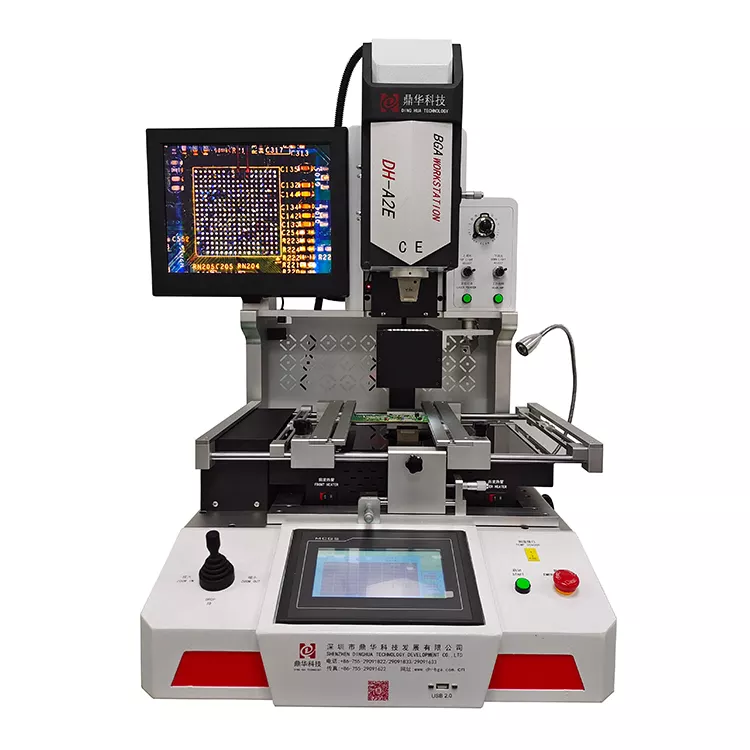 Hot sale smd rework station circuit diagram smd rework station function bga rework equipment DH-A2E