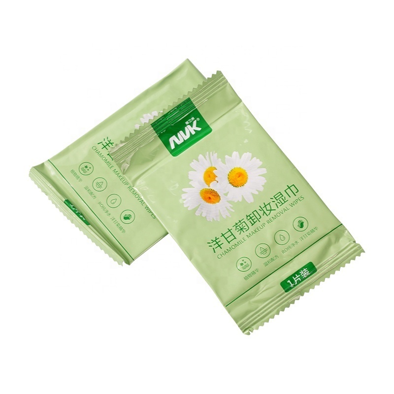 High Quality Individually Wrapped Cosmetic Wet Wipes For Distributor Cleaning Make-Up Remover Wipes