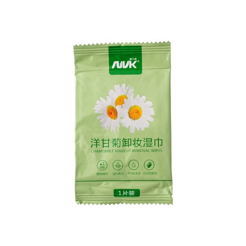 High Quality Individually Wrapped Cosmetic Wet Wipes For Distributor Cleaning Make-Up Remover Wipes