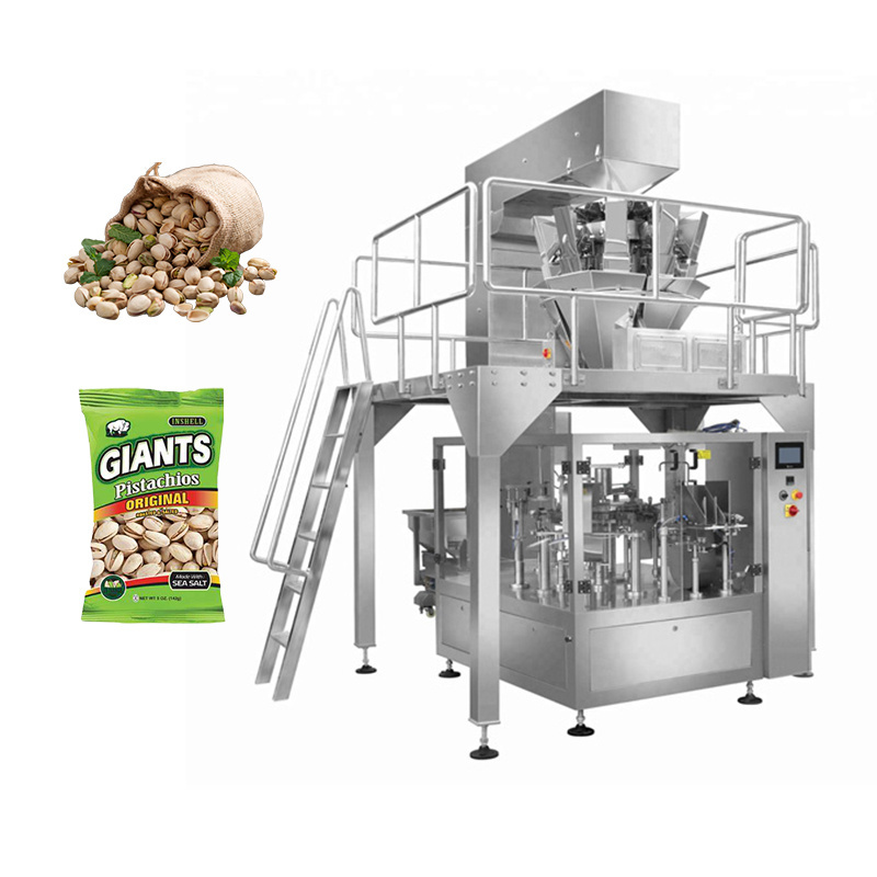 Fully Automatic Standup Pouch Pet Dog Cat Food Packaging Machine