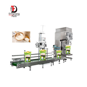 DJ-Z25 Accuracy Semi Automatic Peanut Packaging 10kg Rice Granular Packing Machine