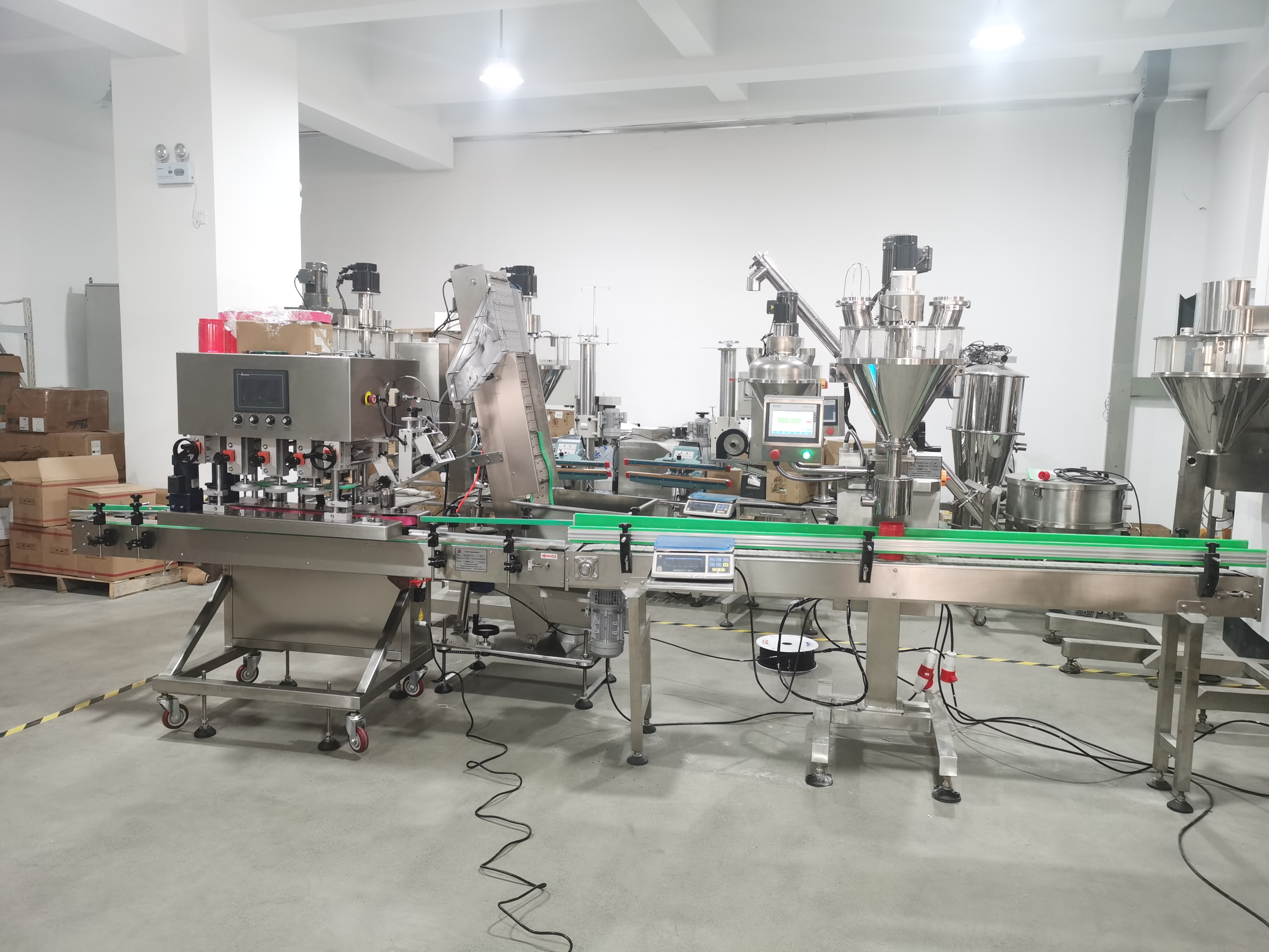 Automatic Spice Powder Packaging Filling Machine Cans Bottling Filler Spices Packing Machine