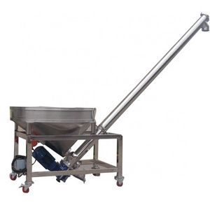 Food grade salt sugar powder auger screw feeder auger feeder with 230L hopper