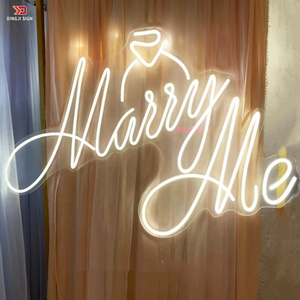 High Quality Will You Marry Me Mr And Mrs Wedding Neon Sign Rolling Stones Neon Sign