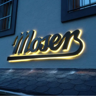 Manufacturer Custom Led Illuminated Outdoor Light 3D Channel Letters Sings Store Front Led Signs Waterproof