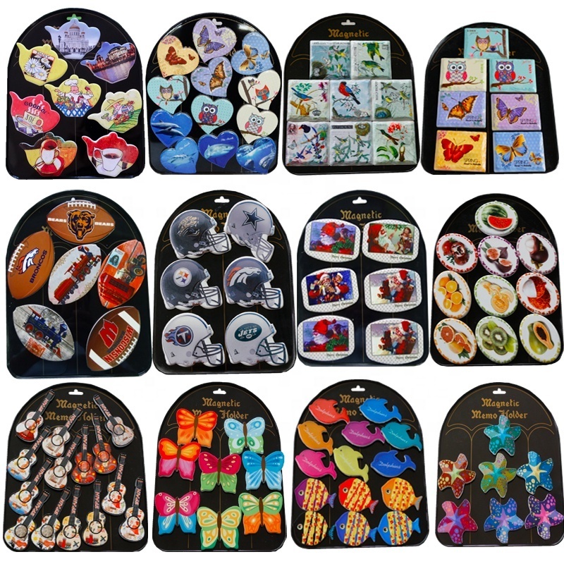 Hot selling cheap custom blank ceramic fridge magnet for tourist souvenir gifts