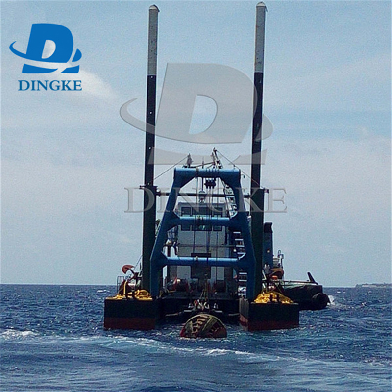 DINGKE  river sand 2019 High Quality Low Cost 8/6 Inches Gold Sand Dredge