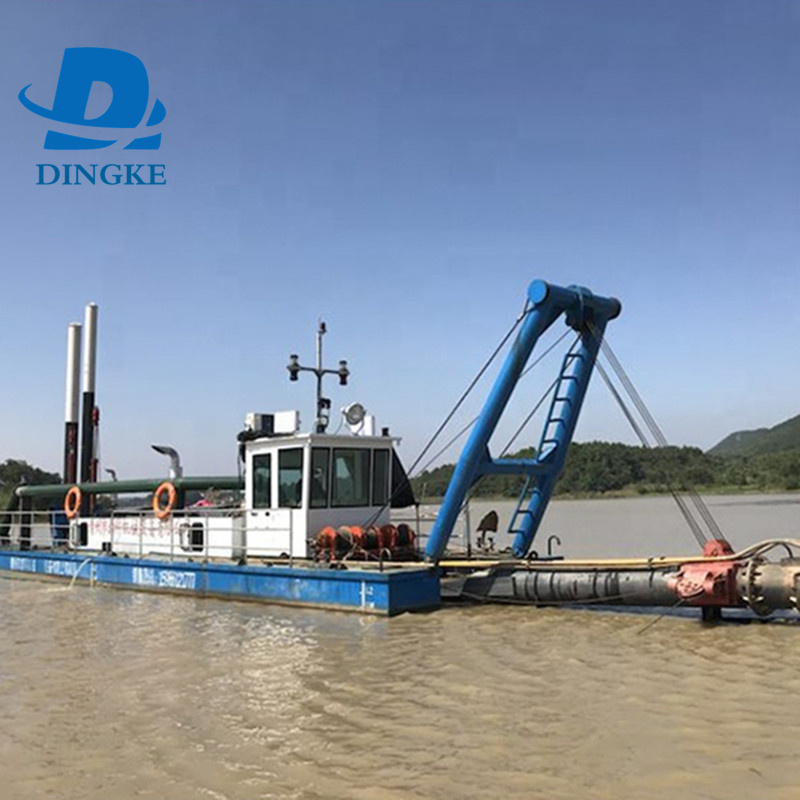 DINGKE  river sand 2019 High Quality Low Cost 8/6 Inches Gold Sand Dredge