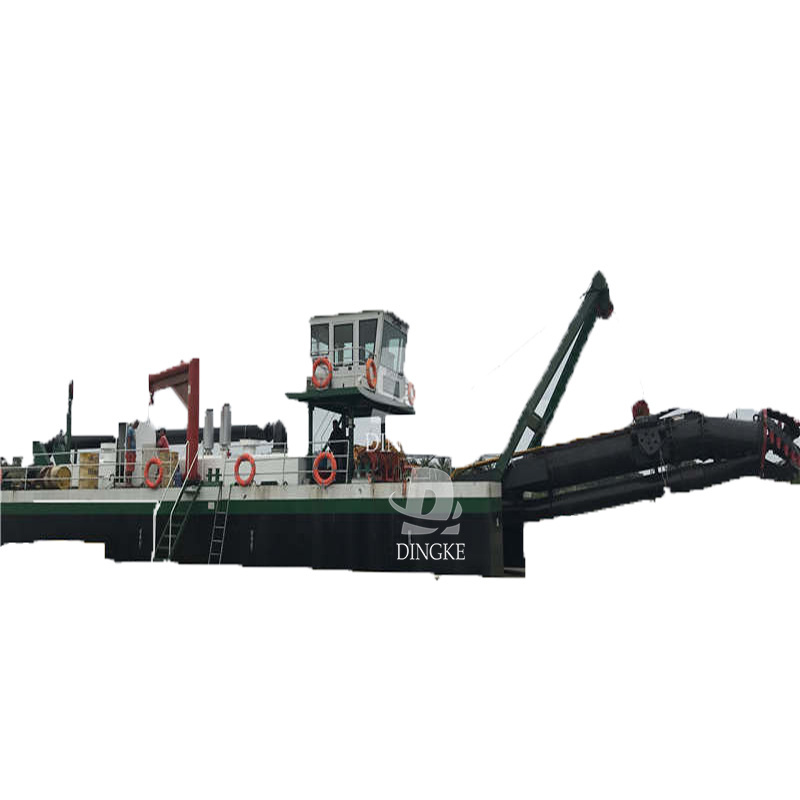 DINGKE Customized  CSD dredge small lake dredger lake dredging equipment for sale