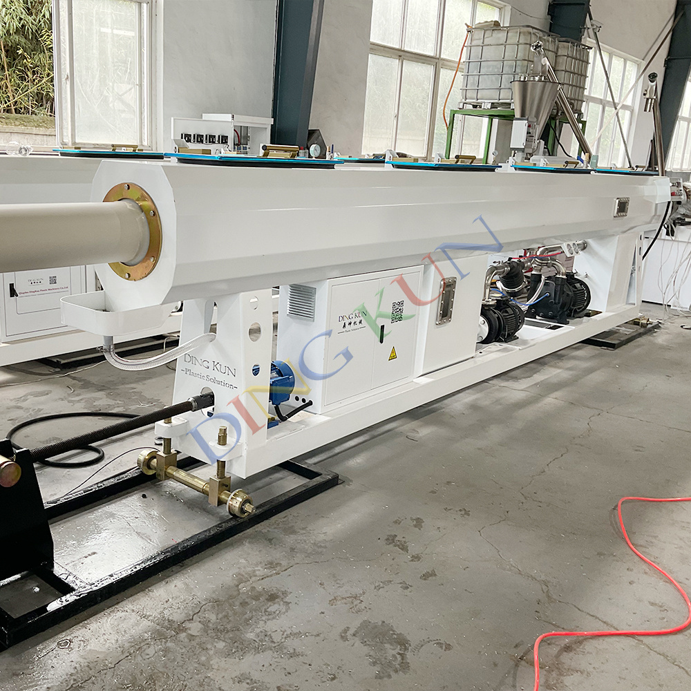 Plastic PVC Pipe Extruder Line Making Machine PVC Pipes Extrusion Machine Production Line 63 160mm