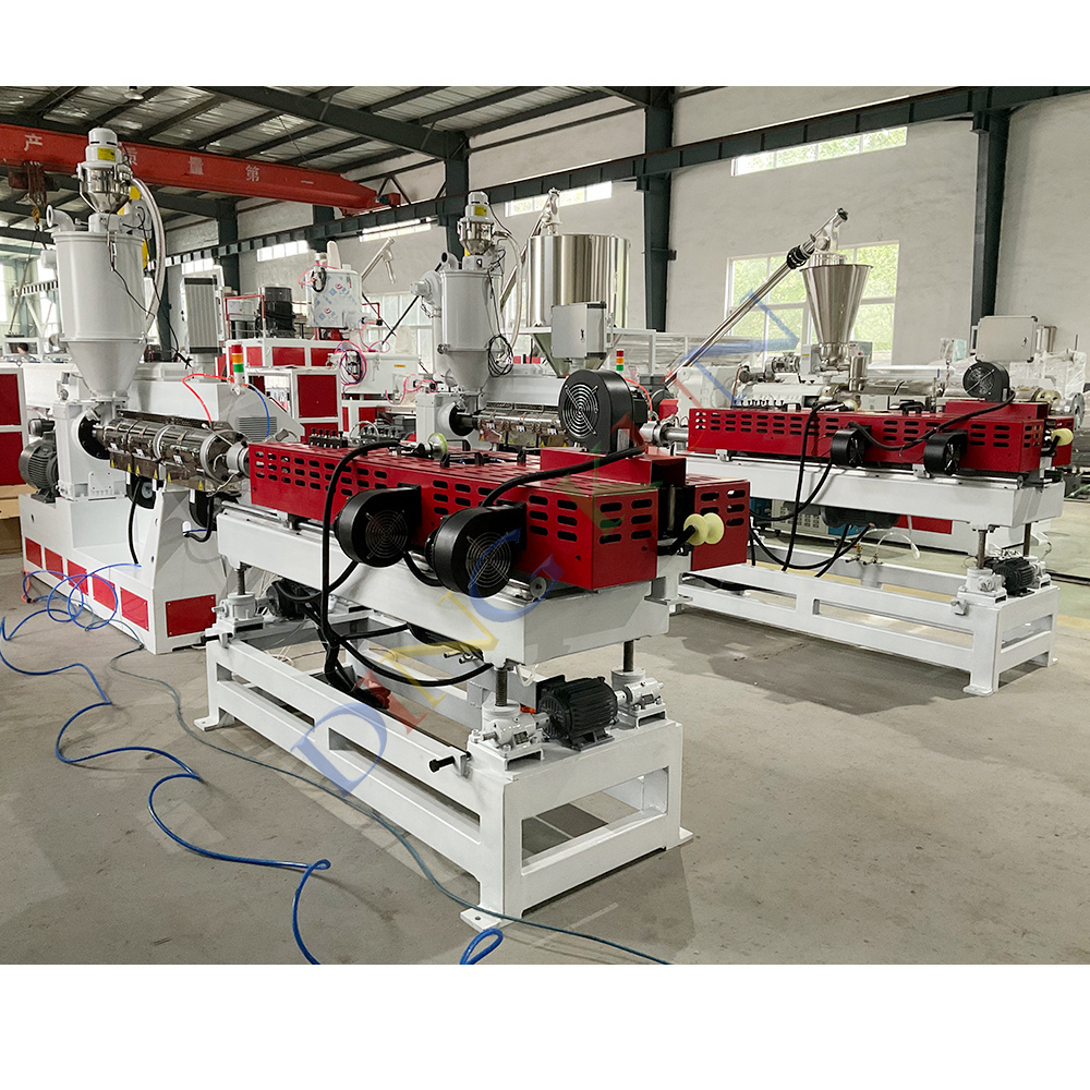 PVC PP PE Electric Conduit Pipe Production Line/ Corrugated Flexible Hose Making Machine