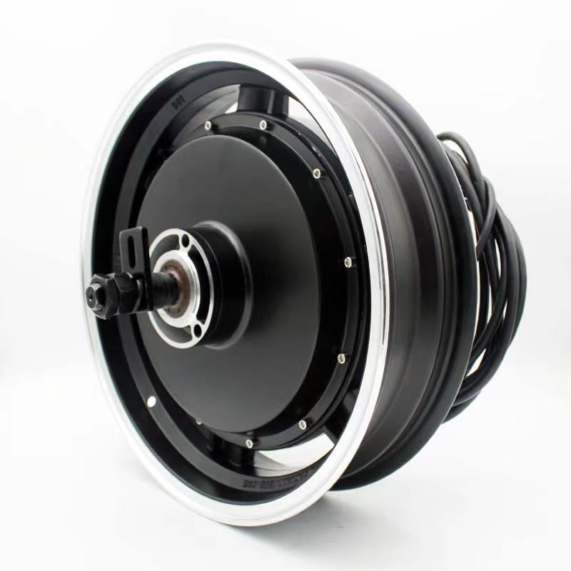 DKYS 14-inch brushless DC hub motor 60V72V4KW drive is suitable for small electric motorcycles