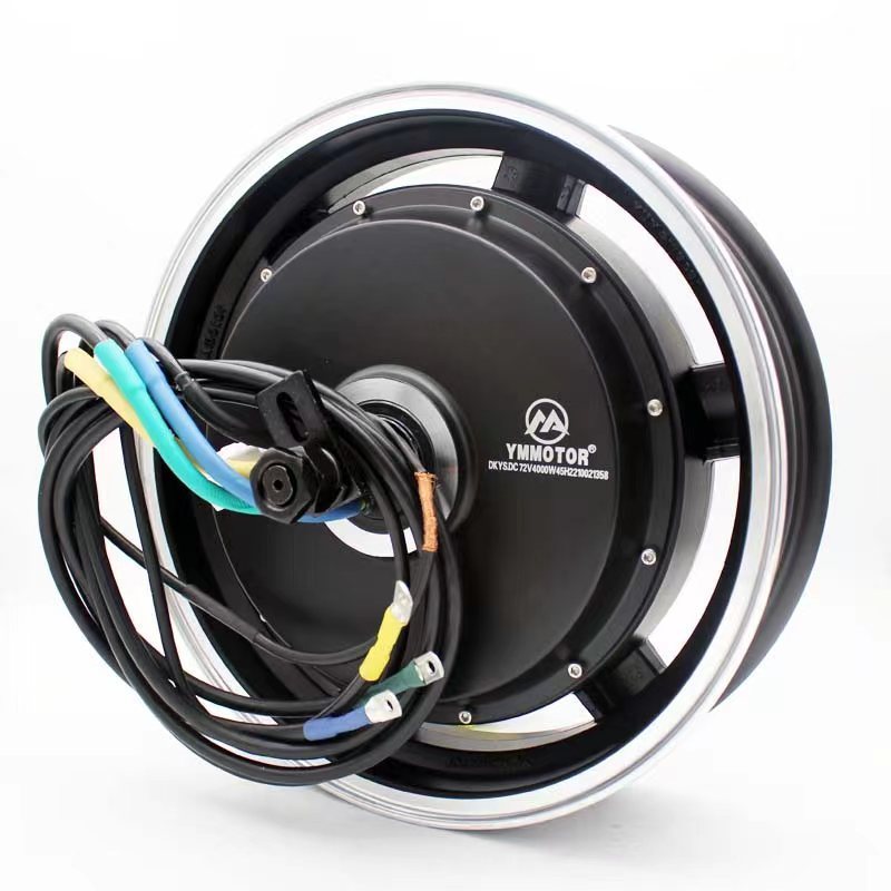 DKYS 14-inch brushless DC hub motor 60V72V4KW drive is suitable for small electric motorcycles