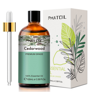 100ML Cedarwood  Essential Oil Wholesale 100% Pure Plant Essential Oil For Aroma Diffuser